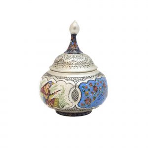 قندان مسی قلمزنی