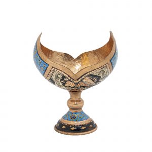 کشکول مس الماس تراش طرح نقشینه کد 7202