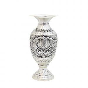 گلدان مسی قلمزنی