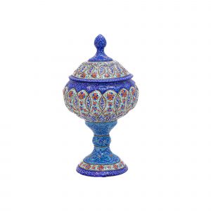 شکلات خوری مسی مینا کاری کد 7255