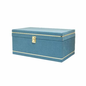 جعبه پارچه ای آبی رنگ کد 8232