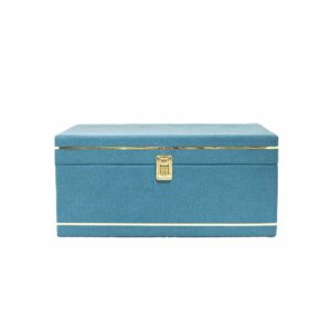 جعبه پارچه ای آبی رنگ کد 8233