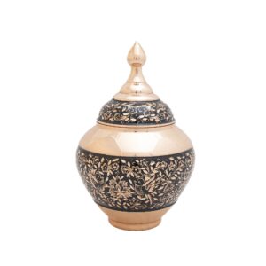 قندان مسی قلم تراش طرح سیب کد 7417