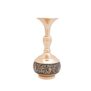 گلدان مسی الماس تراش کد 7428