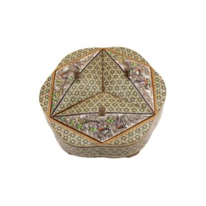 جعبه پذیرایی خاتم کاری کد 7894