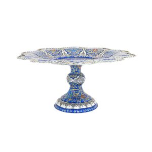 شیرینی خوری مسی قلمزنی طرح نقشینه کد 7930