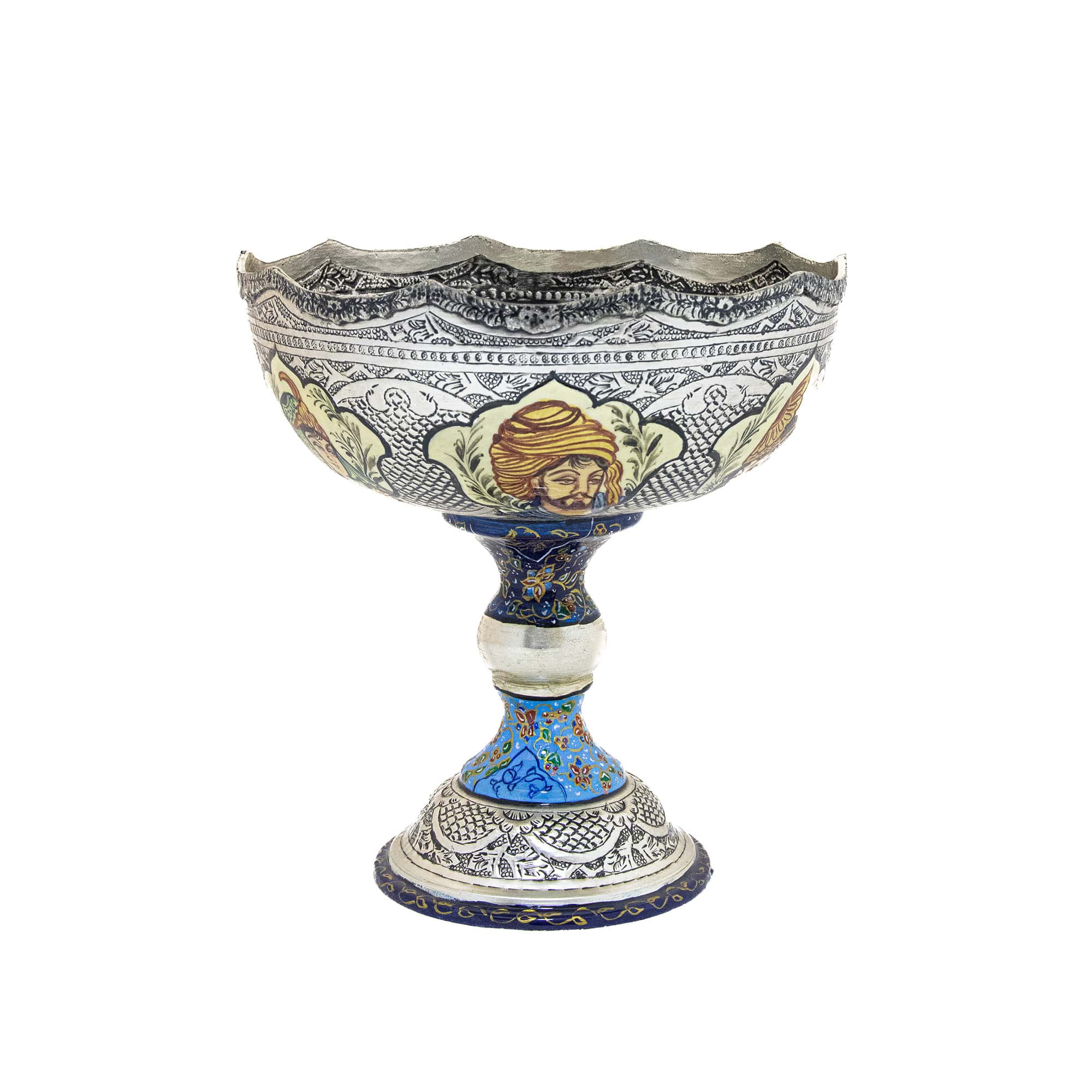 کاسه مسی قلمزنی طرح نگار کد 7977